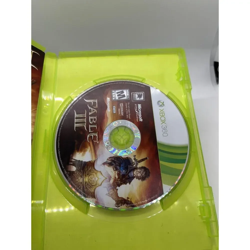 Fable III 3 Xbox 360 - Complete CIB - Tested